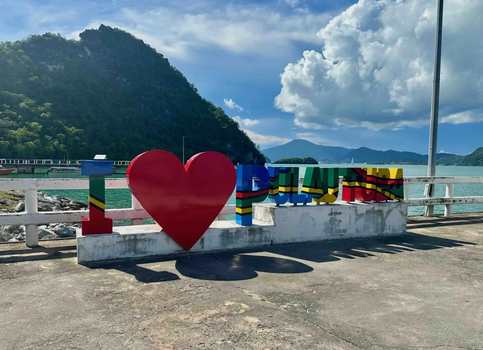 Pulau Tuba view